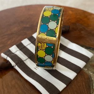 Henri Bendel Gold Bangel Bracelet - Dust Bag included